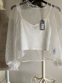 Brand new with tags ladies dressy blouse