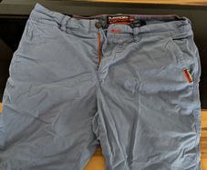 men's super dry chino shorts waste 34