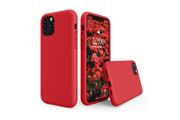 Liquid Silicone Case For iPhone 11 Pro Luxury Thin Soft Phone Cover New Red - FHT5IP11PLK