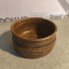 Small pottery bowl signed may be Martin Beck  Auckland