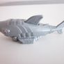 Fisher Price Mattel Shark 9cm Toy Figure Robo Silver Shark 2012 Image 2