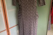 Hobbs Figure Hugging Dress with  Ruching on both sides - Size 12