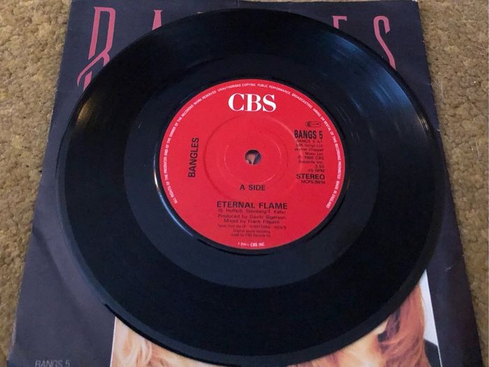 The Bangles - Eternal Flame (1989) 7"