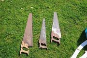 3 Antique hand  saws