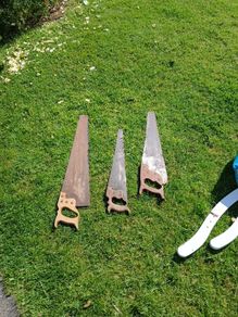 3 Antique hand  saws