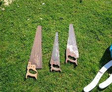 3 Antique hand  saws