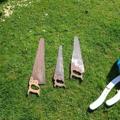 3 Antique hand  saws