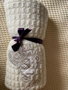 Cream Baby -Cot Blanket, 120cm x 80 cm