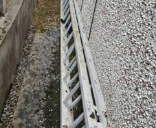 Double extension aluminium ladder