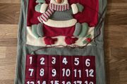 christmas felt hanging advent calendar