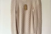 Des Petits Hauts aran style jumper size small