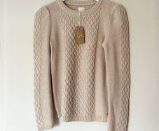 Des Petits Hauts aran style jumper size small
