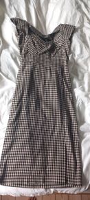 Wiggle dress browns S