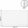 Blank Canvas (24 Pack) - 8 x 13cm (3 x 5 inches) - Pre Stretched Canvas Panel Boards - Suitable for Acrylic and Oil Painting Image 2