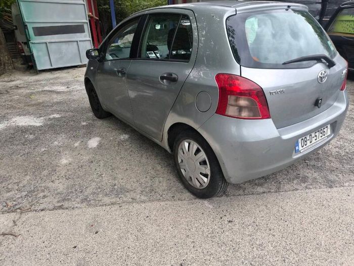Toyota yaris tax and test