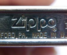 Vintage Zippo Lighter Bradford, PA, USA.