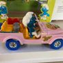 Smurf Jeep 1/24 by Burago Rare Pink version Image 7