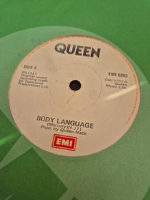 Queen - Body Language 1982 Irisg pressing. EX condition