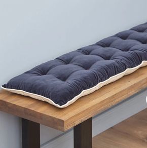Meadows and Byrne Bench Pads x 2 in navy