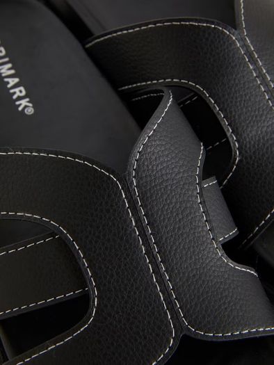 BRAND NEW Black Sandals: Size 5 & Size 6