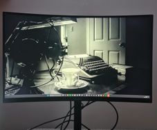hauwei 27inch curved monitor