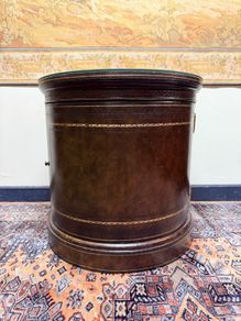 Circular Edwardian Style Drum Table or Cabinet