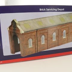 Bachmann Scenecraft 44-173 Brick Servicing Depot 00 Scale