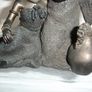 Two African Masai Children Figurines Image 6