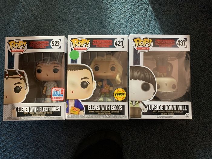 Stranger Things Funko Pop 20 each