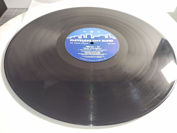 Isha-D - Stay (Tonight) - Cleveland City Blues - ORIGINAL '96 Pressing! QUALITY 90s Oldschool HOUSE!