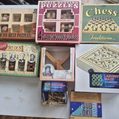 Multiple puzzle games