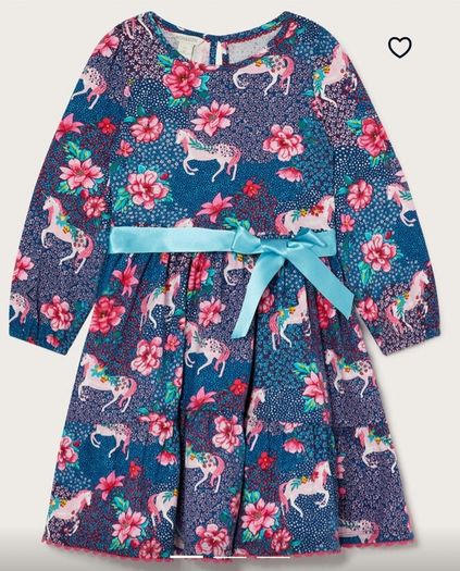 Monsoon Girls Dress 7-8yrs