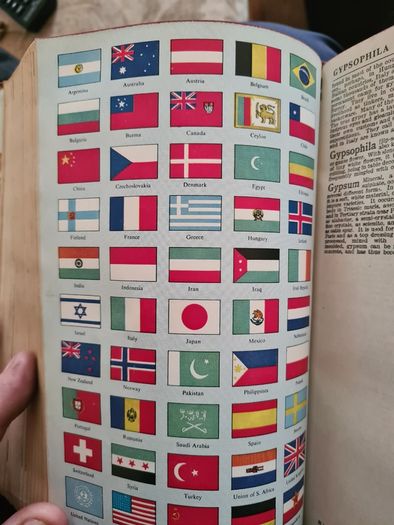 The Modern University Encyclopaedia  1957 LARGE VOLUME BOOK.