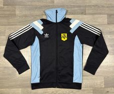 Retro 2014 Adidas Argentina Track Anthem Jacket Mens Medium