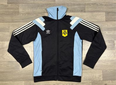 Retro 2014 Adidas Argentina Track Anthem Jacket Mens Medium