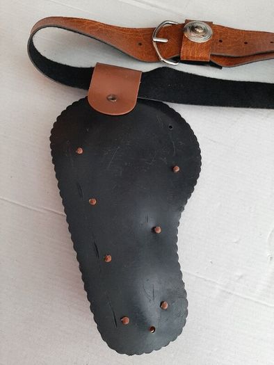 vintage new toy gun in box and holster
