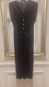 Absolutely stunning black velvet zara dress