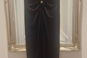 Absolutely stunning black velvet zara dress