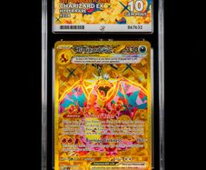 Charizard EX 228/197 Ace Grading 10 Gem Mint Hyper Rare Obsidian Flames Pokemon Card
