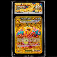 Charizard EX 228/197 Ace Grading 10 Gem Mint Hyper Rare Obsidian Flames Pokemon Card