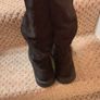 New Look Wide Fit Black Boots ....size 3 Image 3