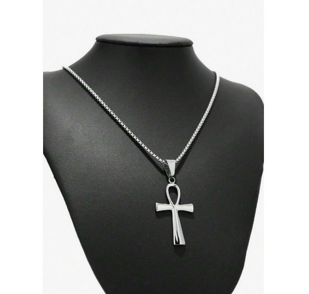Silver Ankh Earrings + matching necklaces available