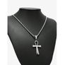 Silver Ankh Earrings + matching necklaces available Image 9