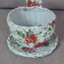 Handmade newspaper basket Image 2
