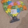 Brand new Wooden  Alphabet/ Numbers Jigsaw Chicken Image 2
