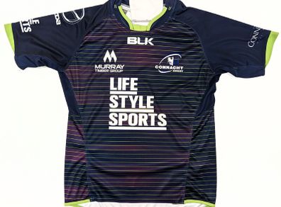 FREE POST Connacht BLK Rugby Jersey 2015 / 16 (L) [Average] Shirt
