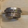 Heavy 925 Sterling Silver Multi Gemstone Ring Image 3