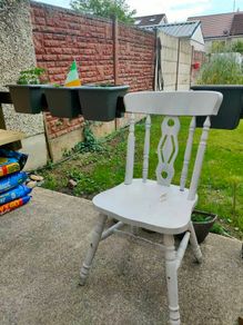 Free 4 wooden dining chairs