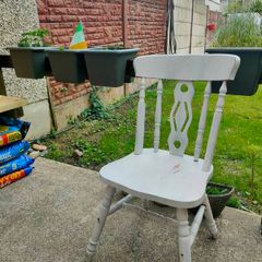 Free 4 wooden dining chairs