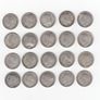 G.B. 20 x 3d, 20 X  921/2% Silver Coins ( no.447) Image 2